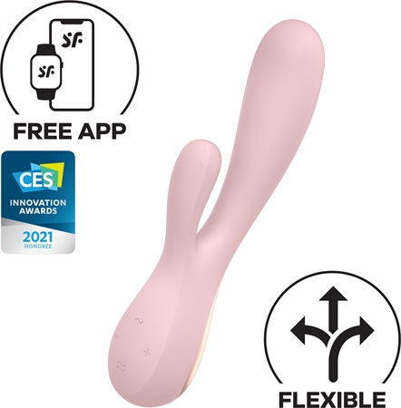 Satisfyer Mono Flex δονητής με διεγέρτη κλειτορίδας