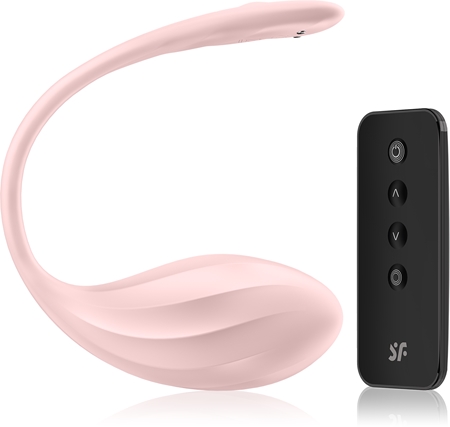 Satisfyer Ribbed Petal Connect App vibrační vajíčko