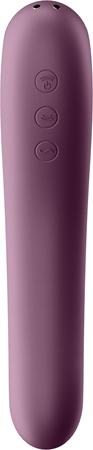 Satisfyer Dual KISS vibromasseur muni d’un stimulateur clitoridien
