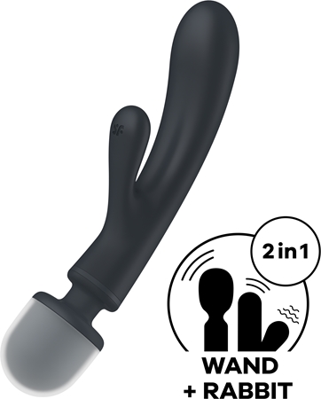 Satisfyer Triple Lover 2 in 1 Massage Wand and Vibrator
