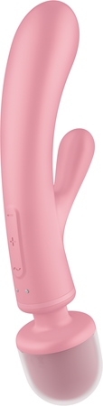 Satisfyer Triple Lover 2 in 1 Baguette de massage et vibromasseur