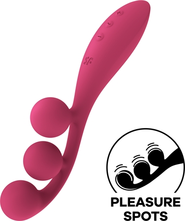 Satisfyer TRI BALL vibratore con stimolatore clitorideo