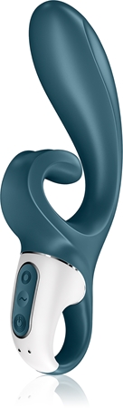 Satisfyer HUGH ME vibratore con stimolatore clitorideo