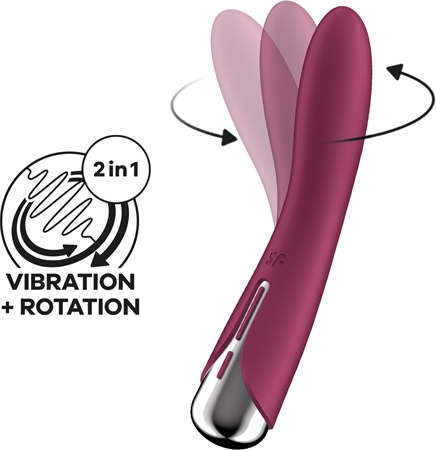 Satisfyer Spinning Vibe 1 vibrator rotating