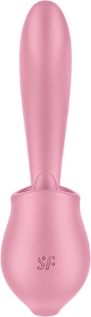 Satisfyer Tongue Genius vibrator with clitoral stimulator