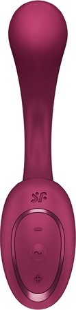 Satisfyer G for Goddess 2 vibrator with clitoral stimulator