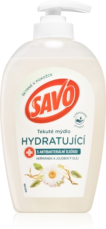 Savo Chamomile & Jojoba Oil tekuté mýdlo na ruce s antibakteriální přísadou
