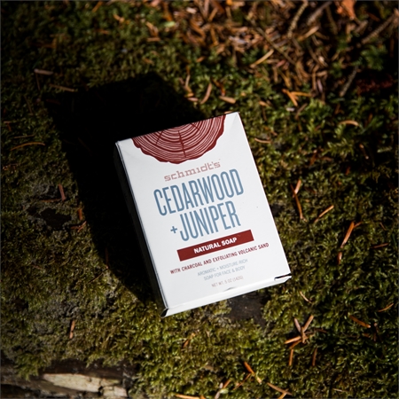 Schmidt's Cedarwood + Juniper sapone solido naturale