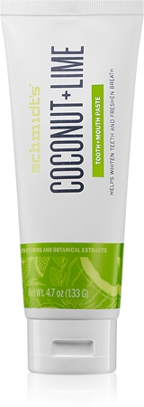 Schmidt's Coconut + Lime dentifrice naturel