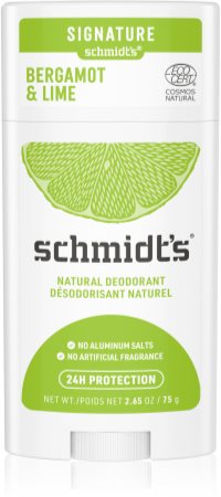Schmidt's Bergamot + Lime Deodorant Stick