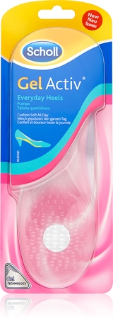 Scholl GelActiv Everyday Heels patchs gel pieds et chaussures
