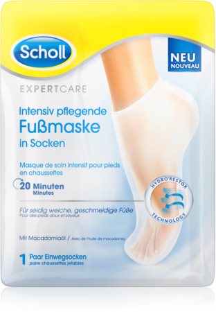 Scholl Expert Care maschera di nutrimento profondo per i piedi