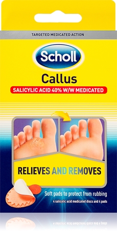 Scholl Callus polštářky na citlivá místa chodidla