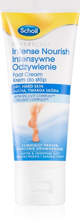 Scholl Expert Care beruhigende Creme für die Fußsohlen