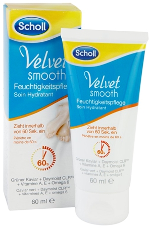 Scholl Velvet Smooth esenciálny hydratačný krém