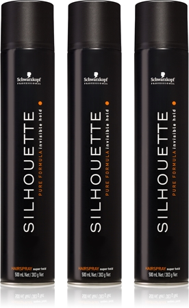 Schwarzkopf Professional Silhouette Super Hold Firm Hold Hairspray economy pack