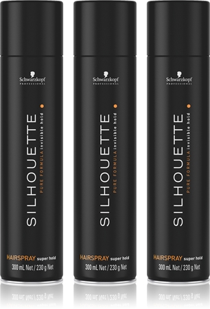 Schwarzkopf Professional Silhouette Super Hold Firm Hold Hairspray economy pack