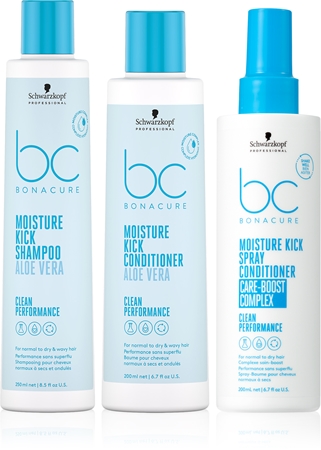 Schwarzkopf Professional BC Bonacure Moisture Kick set with nourishing and moisturising effect