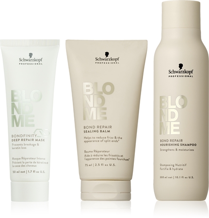 Schwarzkopf Professional Blondme Repair Nourishing Set ensemble pour cheveux blonds