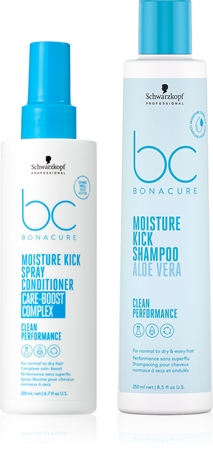 Schwarzkopf Professional BC Bonacure Moisture Kick Set zum nähren und Feuchtigkeit spenden