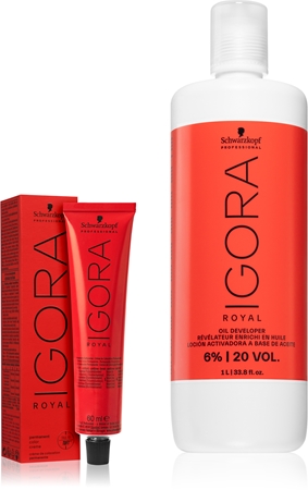 Schwarzkopf Professional IGORA Royal komplekt juuste värvimisel varjund 5-0