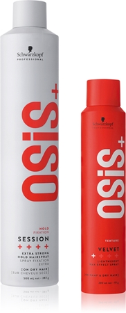 Schwarzkopf Professional Osis+ komplekts izteikti kupliem matiem