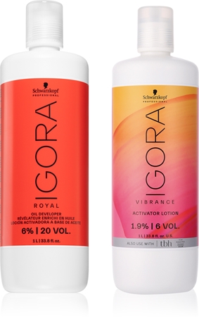 Schwarzkopf Professional IGORA set în timpul vopsirii părului