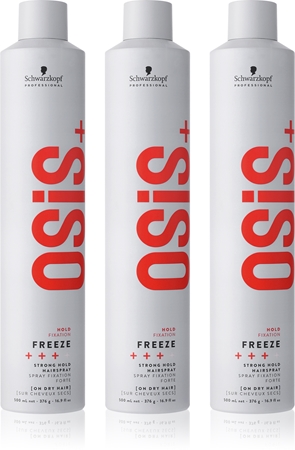 Schwarzkopf Professional Osis+ Freeze Haarlack mit starker Fixierung vorteilhafte Packung