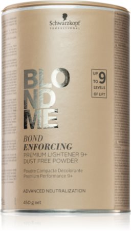 Schwarzkopf Professional Blondme Bond Enforcing Ensiluokkainen Vaalentava 9+ Pöly-Vapaa Jauhe