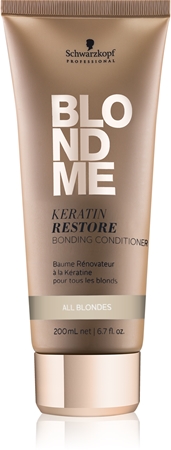 Schwarzkopf Professional Blondme Keratin Restore Conditioner For All Types Of Blonde Hair