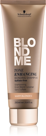 Schwarzkopf Professional Blondme champô sem sulfatos para tons loiros quentes