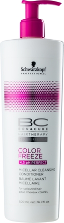 Schwarzkopf Professional pH 4,5 BC Bonacure Color Freeze Micellar Cleansing Conditioner For Colored Hair