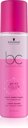 Schwarzkopf Professional BC Bonacure pH 4,5 Color Freeze kaksivaiheinen hoitoaine värjätyille hiuksille