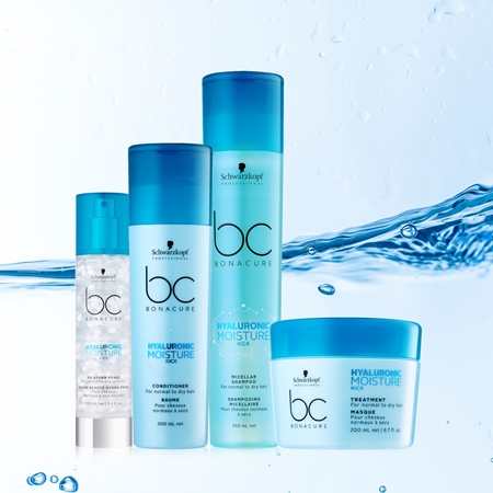 Schwarzkopf Professional BC Bonacure Hyaluronic Moisture Kick Maske für die Haare mit Hyaluronsäure