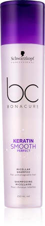 Schwarzkopf Professional BC Bonacure Keratin Smooth Perfect micelární šampon pro nepoddajné vlasy