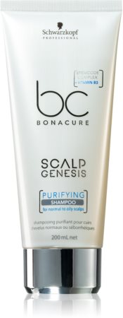 Schwarzkopf Professional BC Bonacure Scalp Genesis καθαριστικό σαμπουάν για κανονικά έως λιπαρά μαλλιά