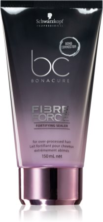 Schwarzkopf Professional BC Bonacure Fibreforce λοσιόν χωρίς ξέβγαλμα για πολύ κατεστραμμένα μαλλιά