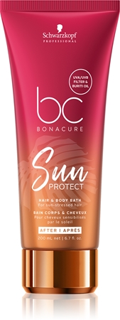 Schwarzkopf Professional BC Bonacure Sun Protect ochranný šampon na vlasy a tělo