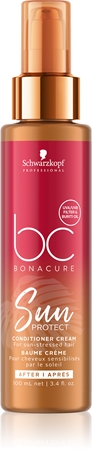 Schwarzkopf Professional BC Bonacure Sun Protect condicionador sem enxaguar para cabelo danificado pelas ações do sol, cloro e sal
