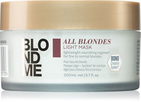 Schwarzkopf Professional Blondme All Blondes Light vyživující maska pro jemné až normální vlasy
