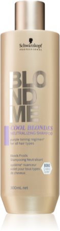 Schwarzkopf Professional Blondme Cool Blondes šampon neutralizující žluté tóny pro blond a melírované vlasy
