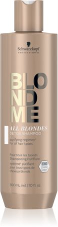 Schwarzkopf Professional Blondme All Blondes Detox reinigendes Detox-Shampoo für blondes und meliertes Haar