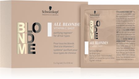 Schwarzkopf Professional Blondme All Blondes Vitamin C Shot vitaminreiches Konzentrat für blondes und meliertes Haar