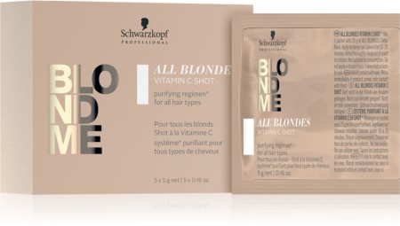 Schwarzkopf Professional Blondme All Blondes Vitamin C Shot витаминный концентрат для светлых и мелированных волос
