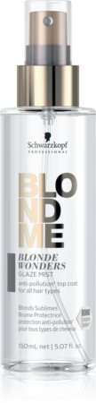 Schwarzkopf Professional Blondme Blonde Wonders spray lucidante rigenerante per capelli biondi e con mèches