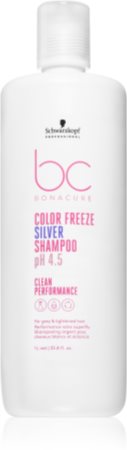 Schwarzkopf Professional BC Bonacure Color Freeze Silver Sampon argintiu pentru parul blond cu suvite