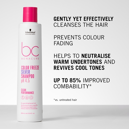 Schwarzkopf Professional BC Bonacure Color Freeze Silver Silver Shampoo for blondes and highlighted hair