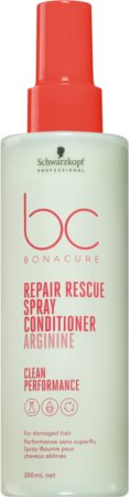 Schwarzkopf Professional BC Bonacure Repair Rescue öblítést nem igénylő spray kondicionáló száraz és sérült hajra