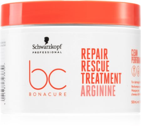 Schwarzkopf BC Repair Rescue, vegan mask for damaged hair