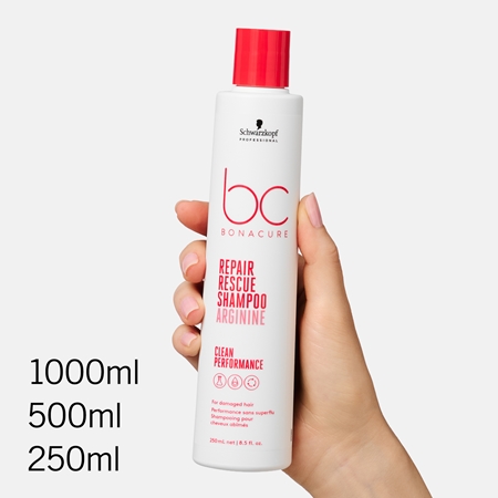Schwarzkopf Professional BC Bonacure Repair Rescue shampoing pour cheveux secs et abîmés